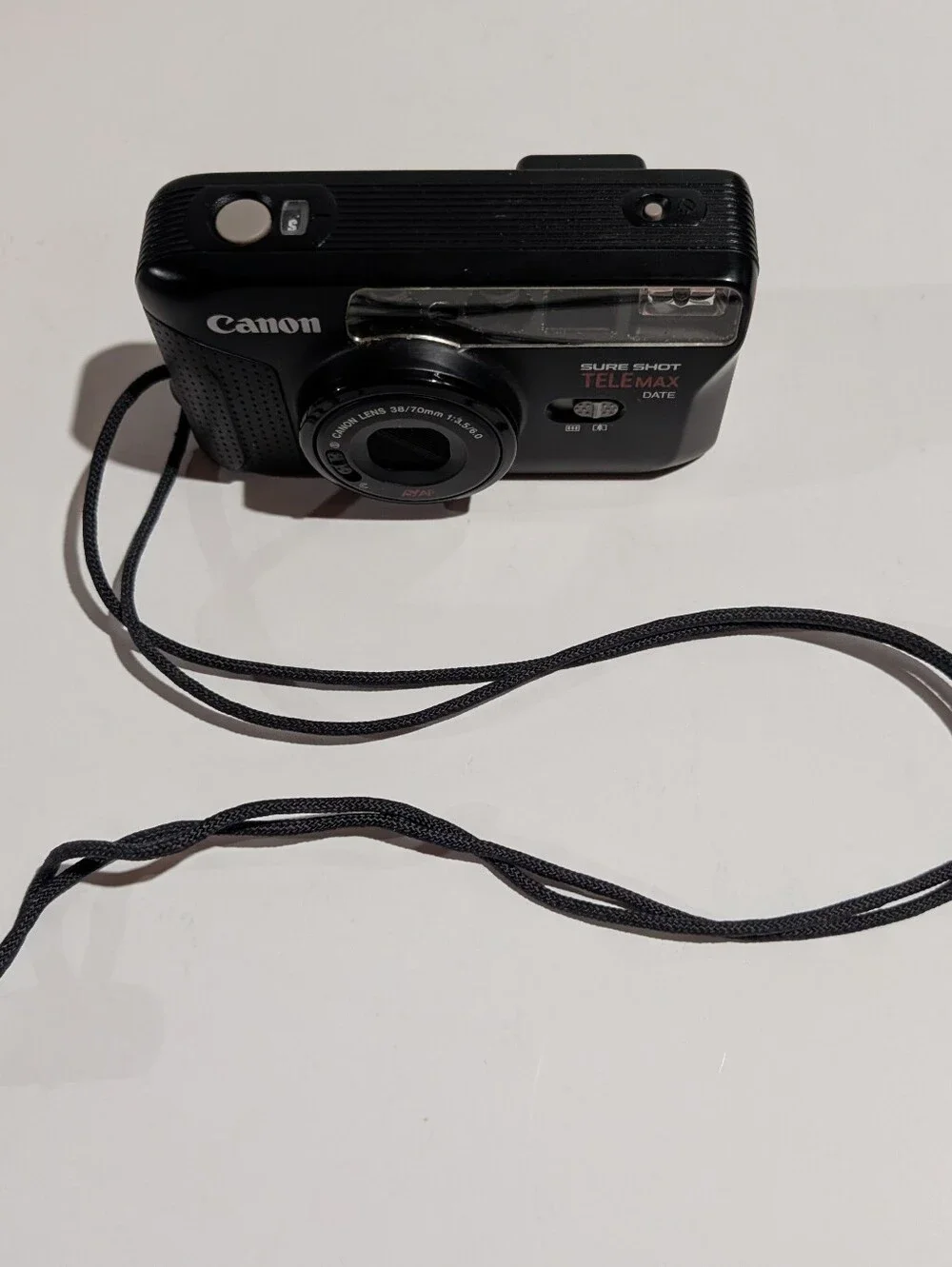 Canon Sureshot Telemax 35 mm Film Camera Flash Tested - Picture 9 of 16